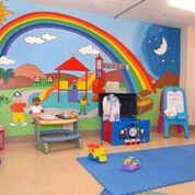 Pediatric inpatient playroom